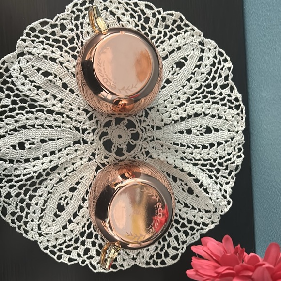 Mr and Mrs Eco One Copper cup set. - Picture 5 of 5
